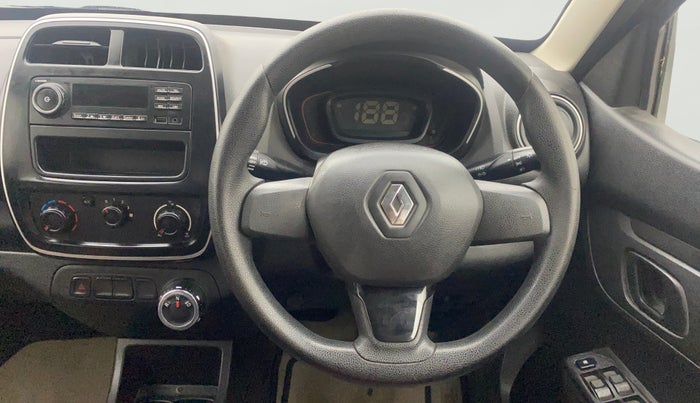 2017 Renault Kwid RXL 1.0 AMT, Petrol, Automatic, 57,694 km, Steering Wheel Close Up