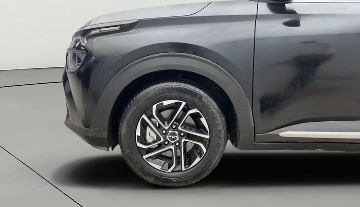 2022 KIA CARENS LUXURY PLUS 1.4 PETROL DCT 7 STR, Petrol, Automatic, 63,035 km, Left Front Wheel