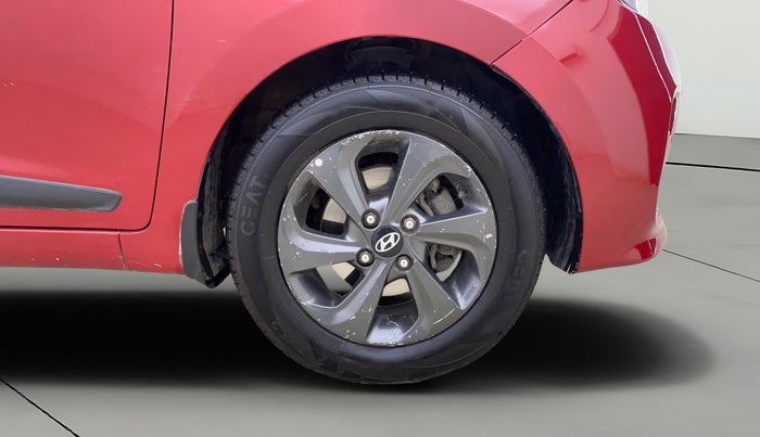 2018 Hyundai Grand i10 SPORTZ 1.2 KAPPA VTVT DUAL TONE, Petrol, Manual, 53,108 km, Right Front Wheel