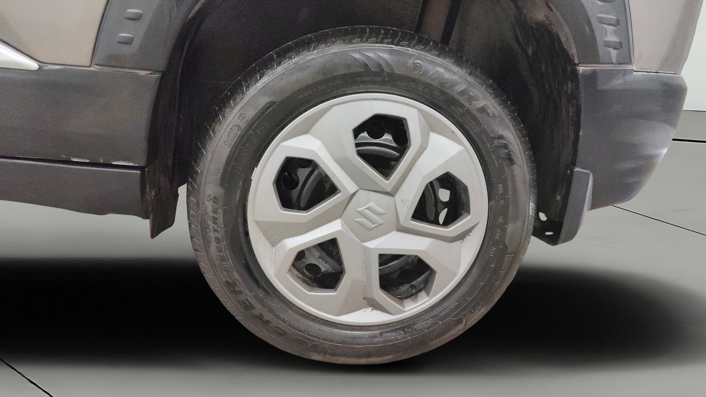 2025 Maruti BREZZA VXI S-CNG, CNG, Manual, 9,587 km, Left Rear Wheel