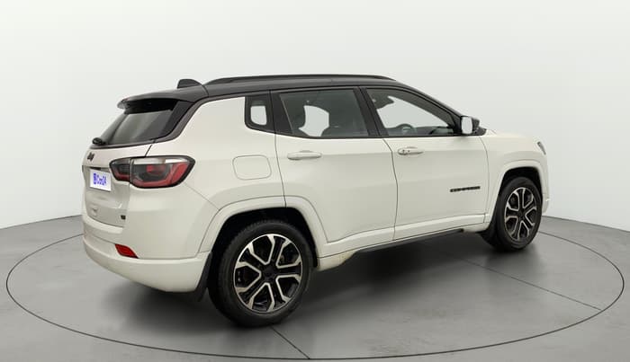 2021 Jeep Compass MODEL S (O) 1.4 PETROL DCT, Petrol, Automatic, 1,24,582 km, Right Back Diagonal