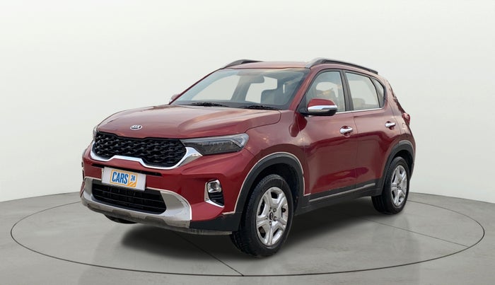 2021 KIA SONET HTX 1.0 IMT, Petrol, Manual, 66,722 km, Left Front Diagonal
