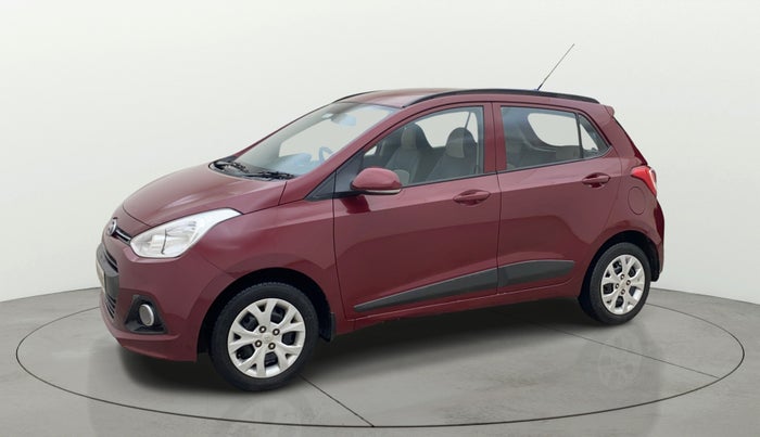 2015 Hyundai Grand i10 SPORTZ 1.2 KAPPA VTVT, Petrol, Manual, 56,866 km, Left Front Diagonal