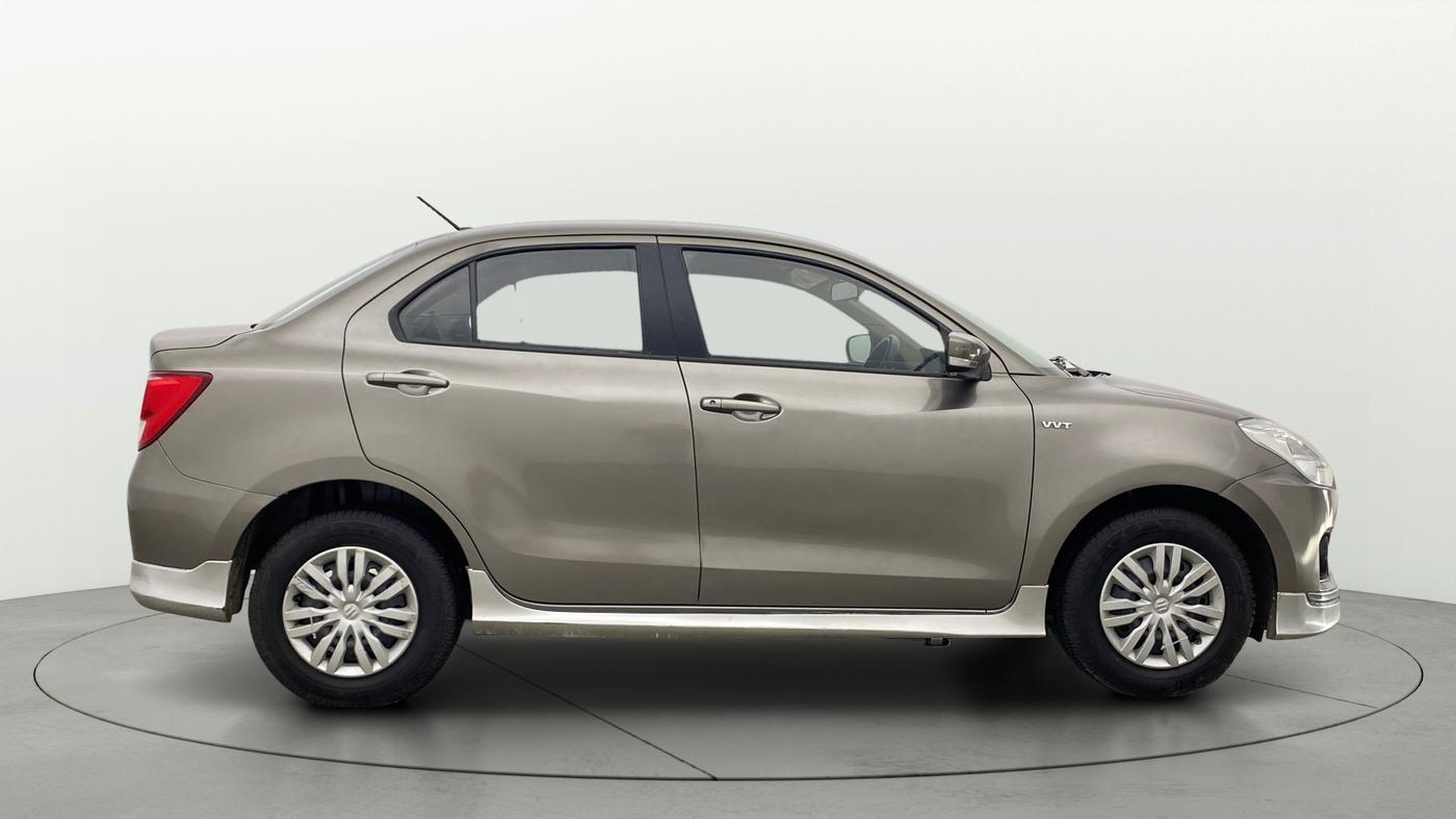 2018 Maruti Dzire VXI AMT, Petrol, Automatic, 63,179 km, Right Side View