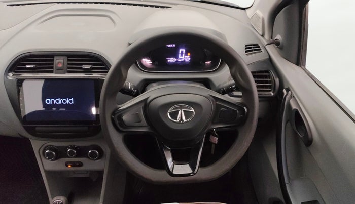 2021 Tata TIGOR XE PETROL, Petrol, Manual, 84,487 km, Steering Wheel Close Up