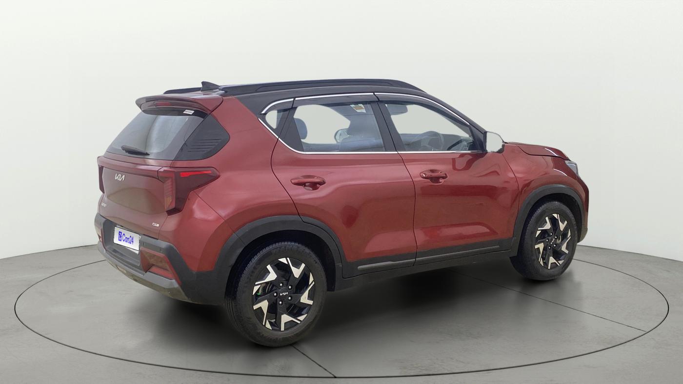 2024 KIA SONET GTX Plus 1.5 Diesel AT Dual Tone, Diesel, Automatic, 15,868 km, Right Back Diagonal