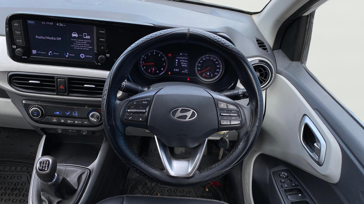 2023 Hyundai GRAND I10 NIOS SPORTZ 1.2 KAPPA VTVT, Petrol, Manual, 25,513 km, Steering Wheel Close Up