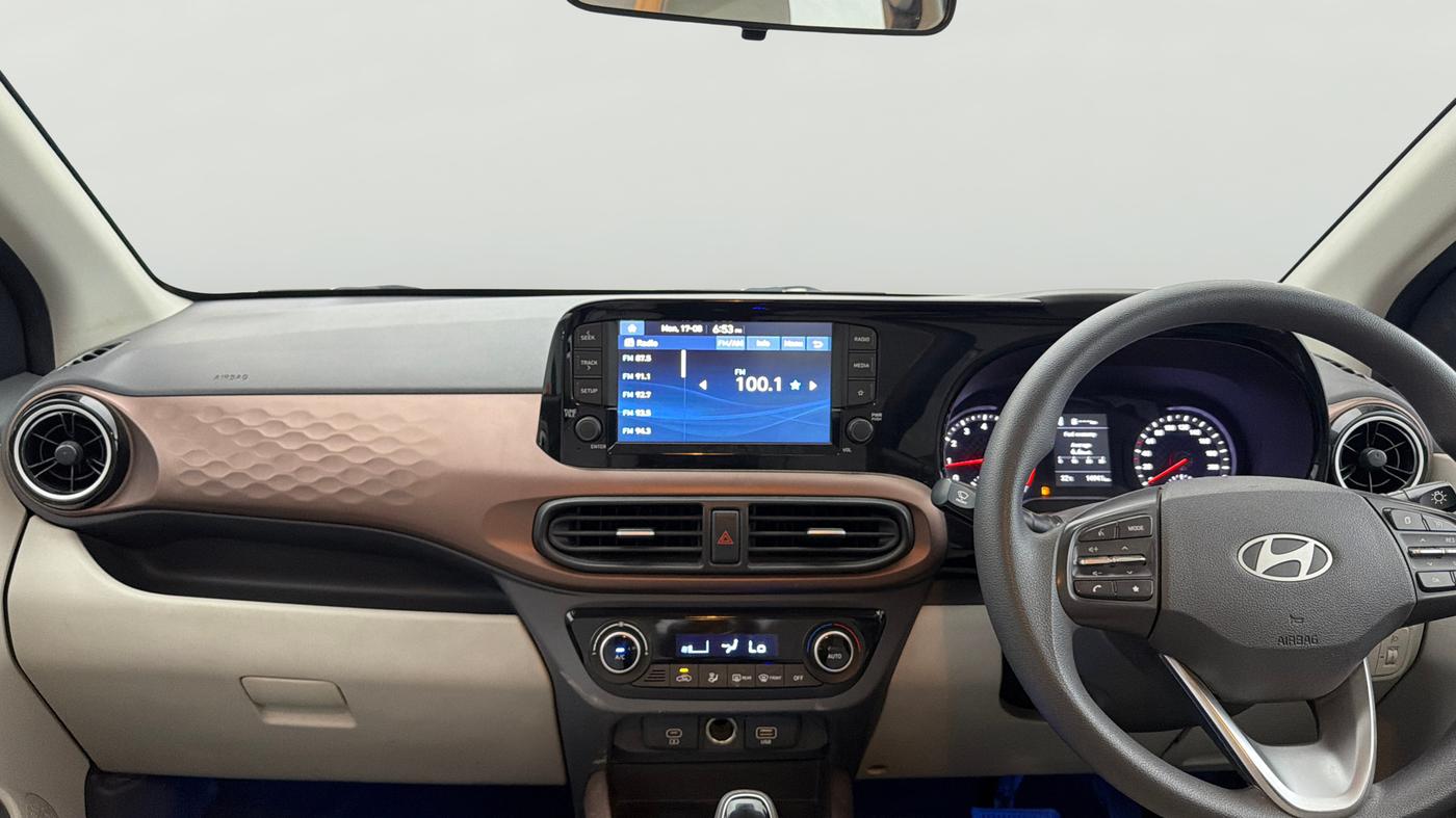 2023 Hyundai AURA SX PLUS 1.2 AMT, Petrol, Automatic, 14,929 km, Air Conditioner
