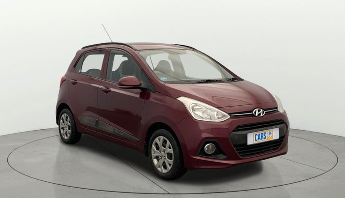 2016 Hyundai Grand i10 SPORTZ 1.2 KAPPA VTVT, Petrol, Manual, 24,027 km, Right Front Diagonal