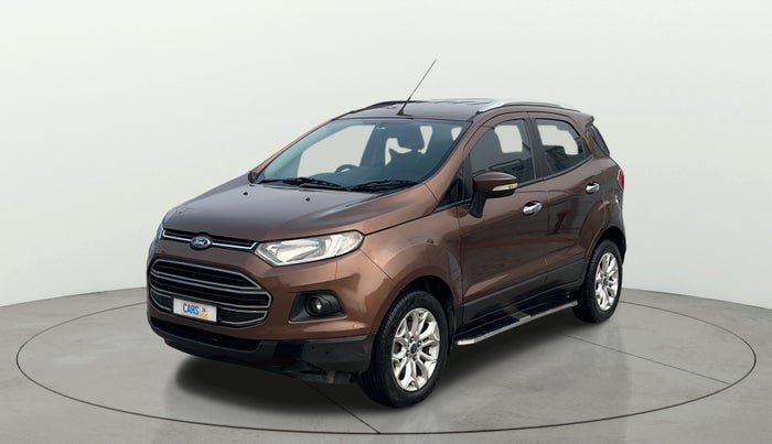 2017 Ford Ecosport TITANIUM 1.5L PETROL, Petrol, Manual, 1,22,866 km, Left Front Diagonal
