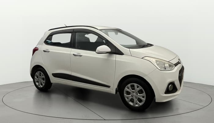 2014 Hyundai Grand i10 SPORTZ 1.2 KAPPA VTVT, Petrol, Manual, 73,809 km, Right Front Diagonal