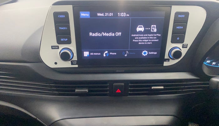 2022 Hyundai NEW I20 SPORTZ 1.2 MT, Petrol, Manual, 11,382 km, Air Conditioner