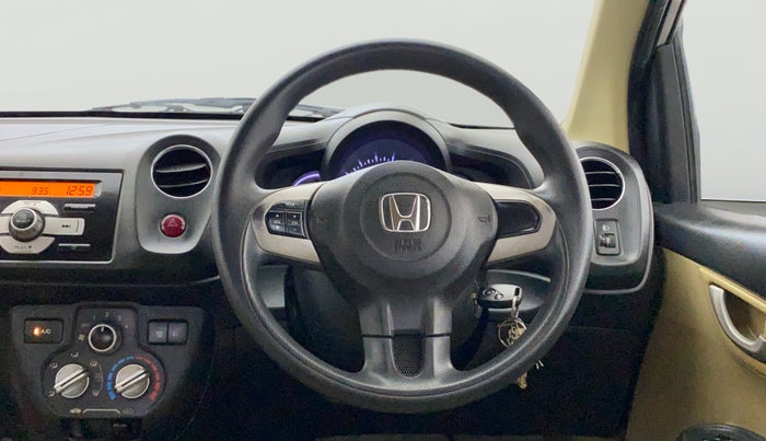 2015 Honda Amaze 1.2L I-VTEC S, Petrol, Manual, 71,383 km, Steering Wheel Close Up