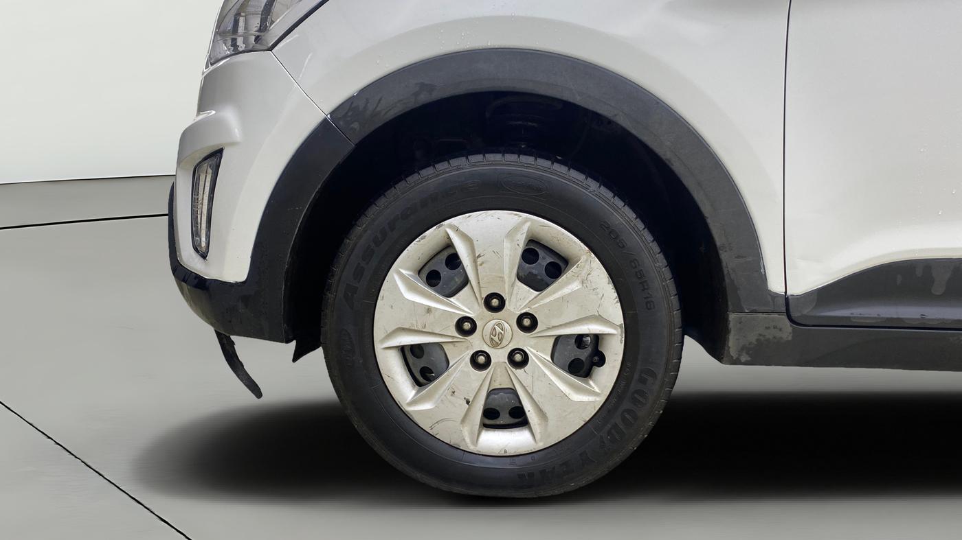 2016 Hyundai Creta S 1.6 PETROL, Petrol, Manual, 43,295 km, Left Front Wheel