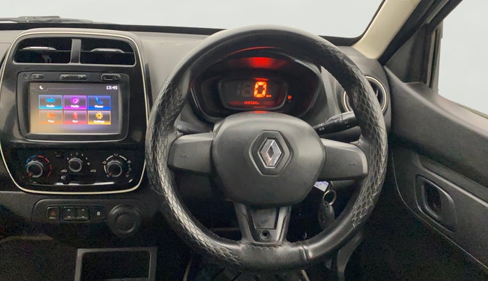 2017 Renault Kwid RXT 0.8, Petrol, Manual, 1,29,493 km, Steering Wheel Close Up