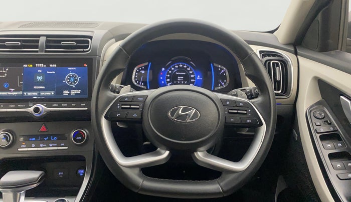 2021 Hyundai Creta SX (O) IVT 1.5 PETROL, Petrol, Automatic, 66,728 km, Steering Wheel Close Up