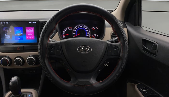 2018 Hyundai Grand i10 MAGNA AT 1.2 KAPPA VTVT, Petrol, Automatic, 66,303 km, Steering Wheel Close Up