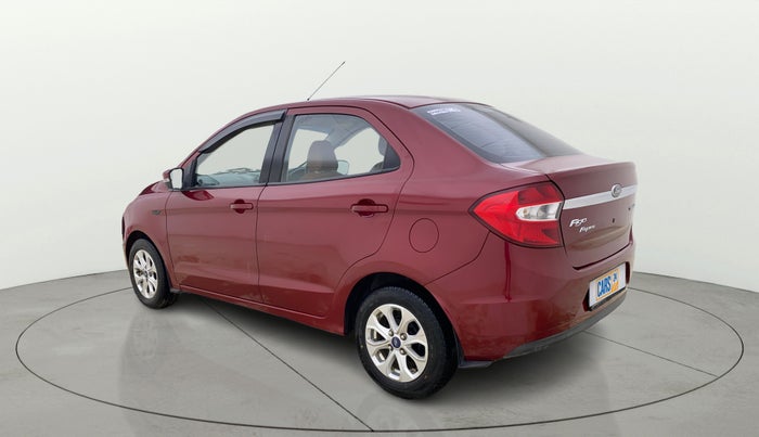 2018 Ford Figo Aspire TITANIUM 1.2 PETROL, CNG, Manual, 52,950 km, Left Back Diagonal