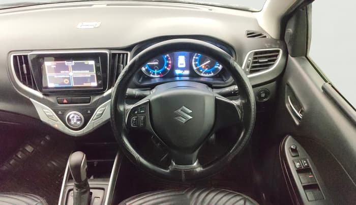 2018 Maruti Baleno ALPHA CVT PETROL 1.2, Petrol, Automatic, 80,698 km, Steering Wheel Close Up