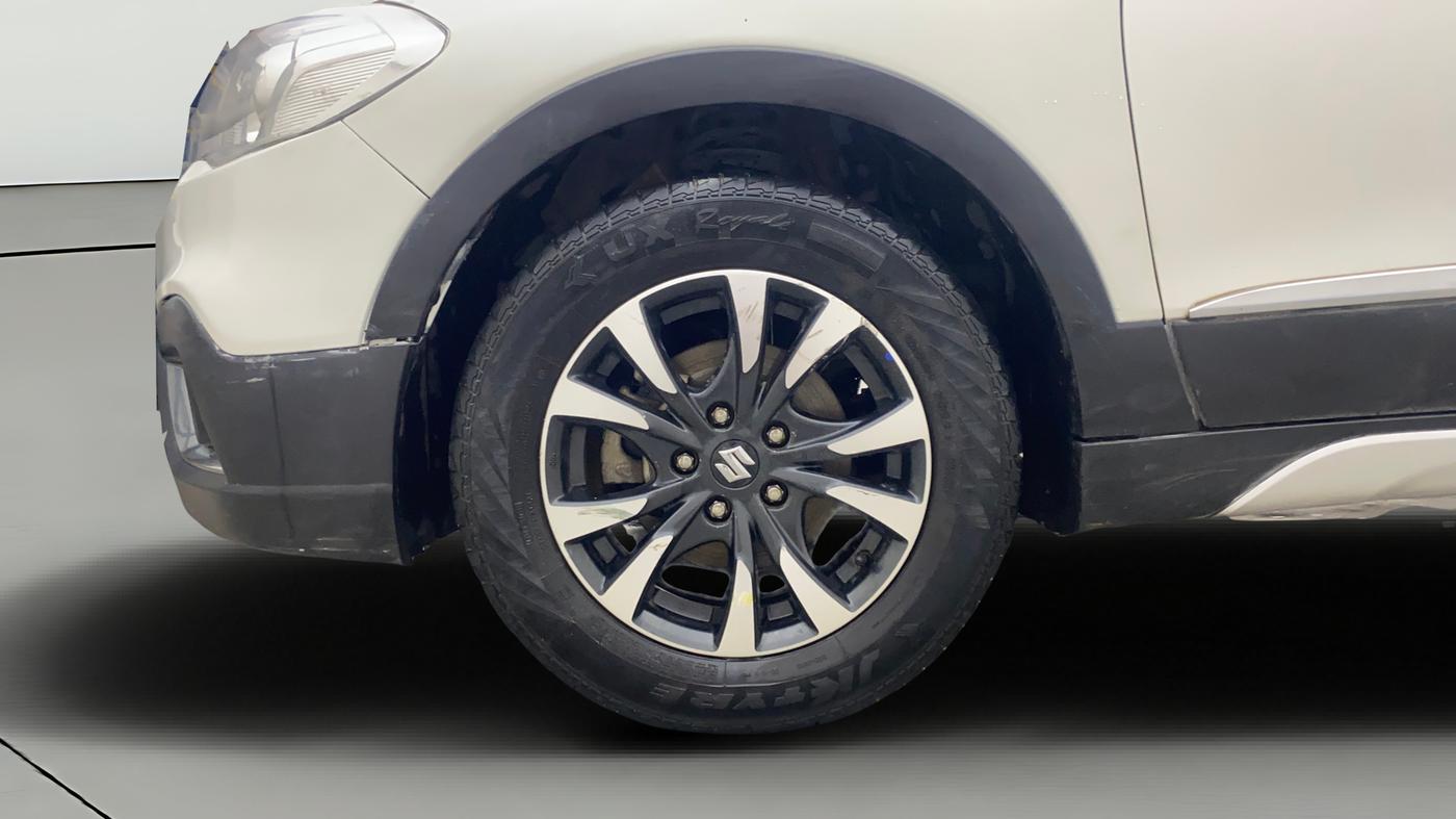 2022 Maruti S Cross ZETA 1.5, Petrol, Manual, 89,722 km, Left Front Wheel