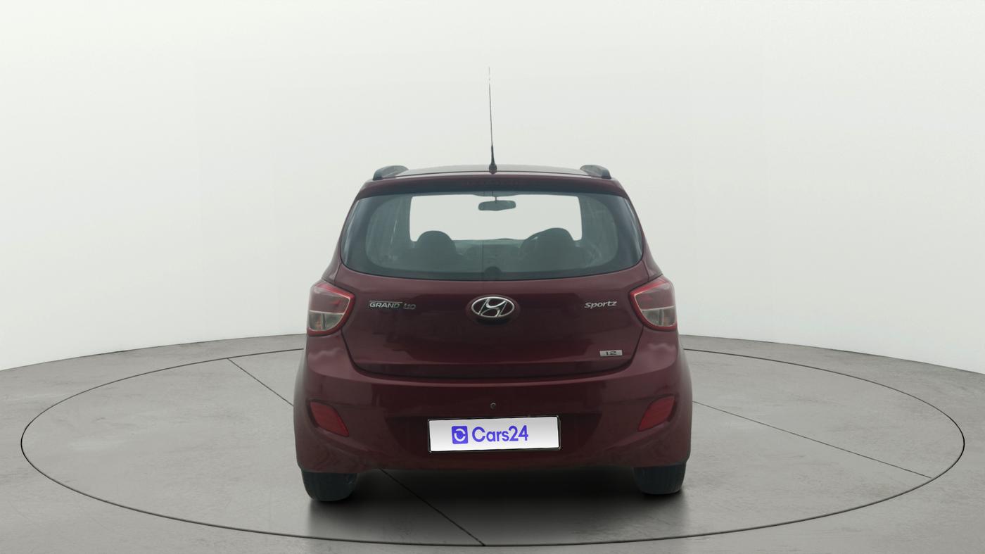 2015 Hyundai Grand i10 SPORTZ 1.2 KAPPA VTVT, Petrol, Manual, 67,581 km, Back/Rear