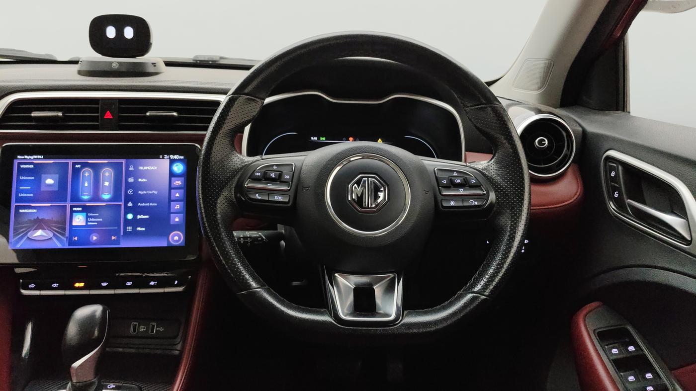 2021 MG ASTOR SAVVY 1.3 TURBO AT S RED, Petrol, Automatic, 47,755 km, Steering Wheel Close Up