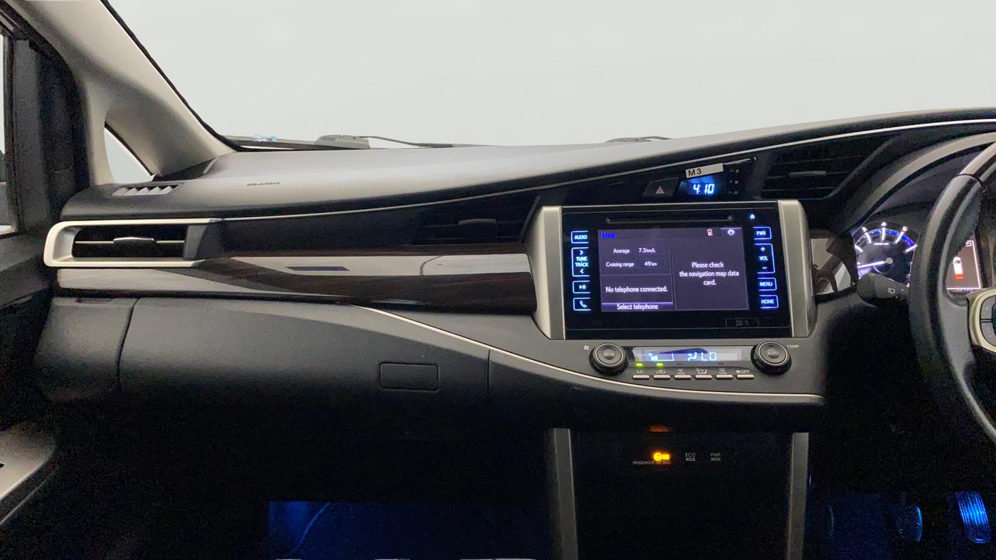 2018 Toyota Innova Crysta 2.7 VX 7 STR, Petrol, Manual, 42,152 km, Air Conditioner