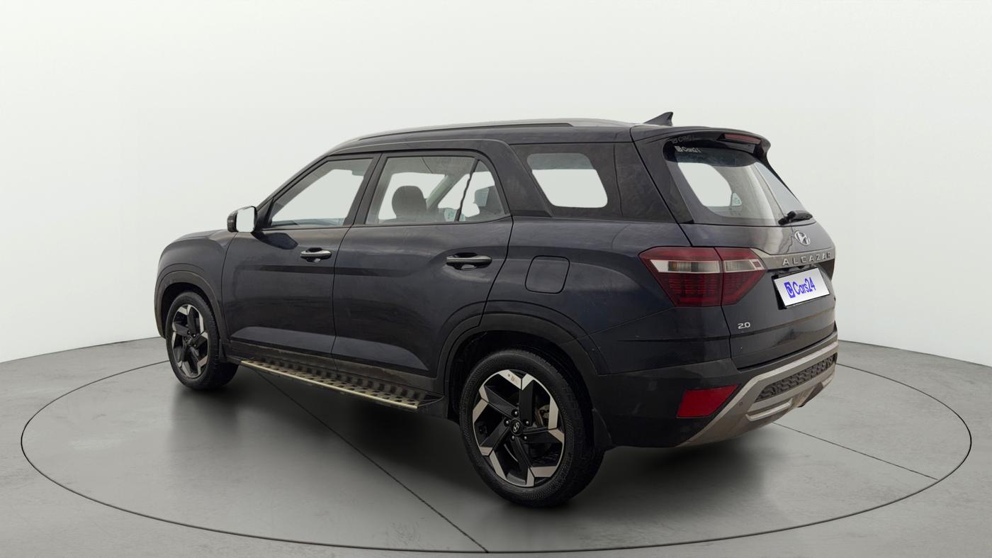 2022 Hyundai ALCAZAR 2.0 SIGNATURE (O) AT 6STR, Petrol, Automatic, 40,786 km, Left Back Diagonal