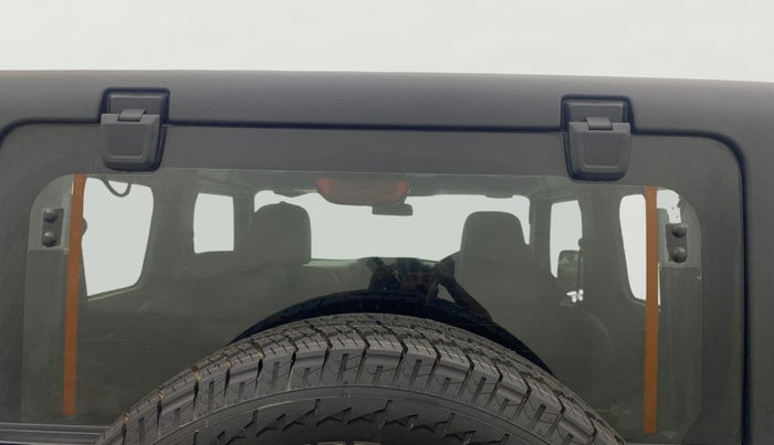 2024 Mahindra Thar LX P 2WD AT HT, Petrol, Automatic, 8,880 km, Rear Windshield