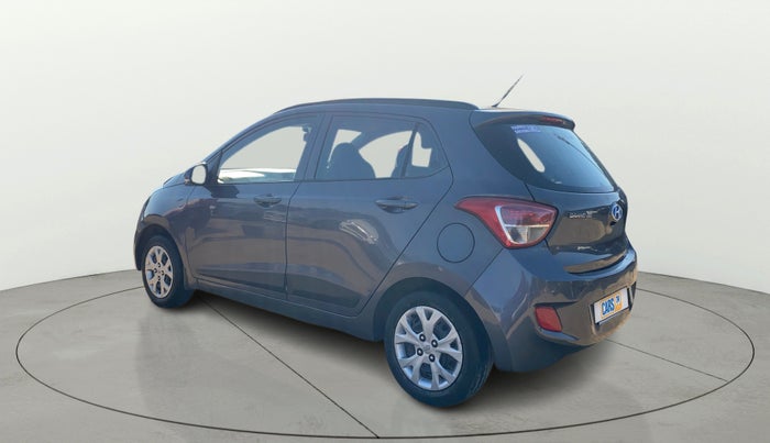 2016 Hyundai Grand i10 SPORTZ 1.2 KAPPA VTVT, Petrol, Manual, 87,768 km, Left Back Diagonal