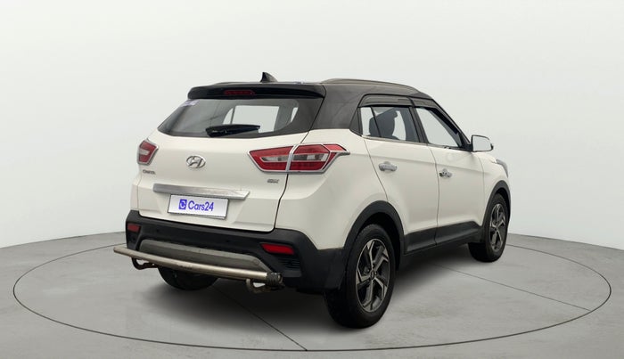 2019 Hyundai Creta SX 1.6 DIESEL DUAL TONE, Diesel, Manual, 75,218 km, Right Back Diagonal