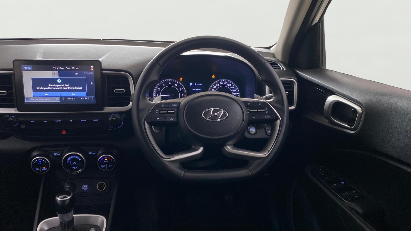 2021 Hyundai VENUE SX PLUS 1.0 TURBO DCT, Petrol, Automatic, 40,426 km, Steering Wheel Close Up