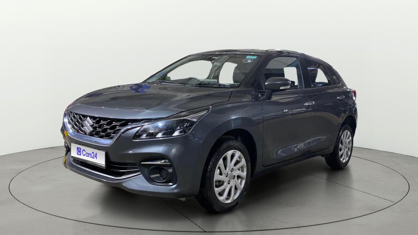 2025 Maruti Baleno ZETA 1.2 AGS, Petrol, Automatic, 5,096 km, Left Front Diagonal