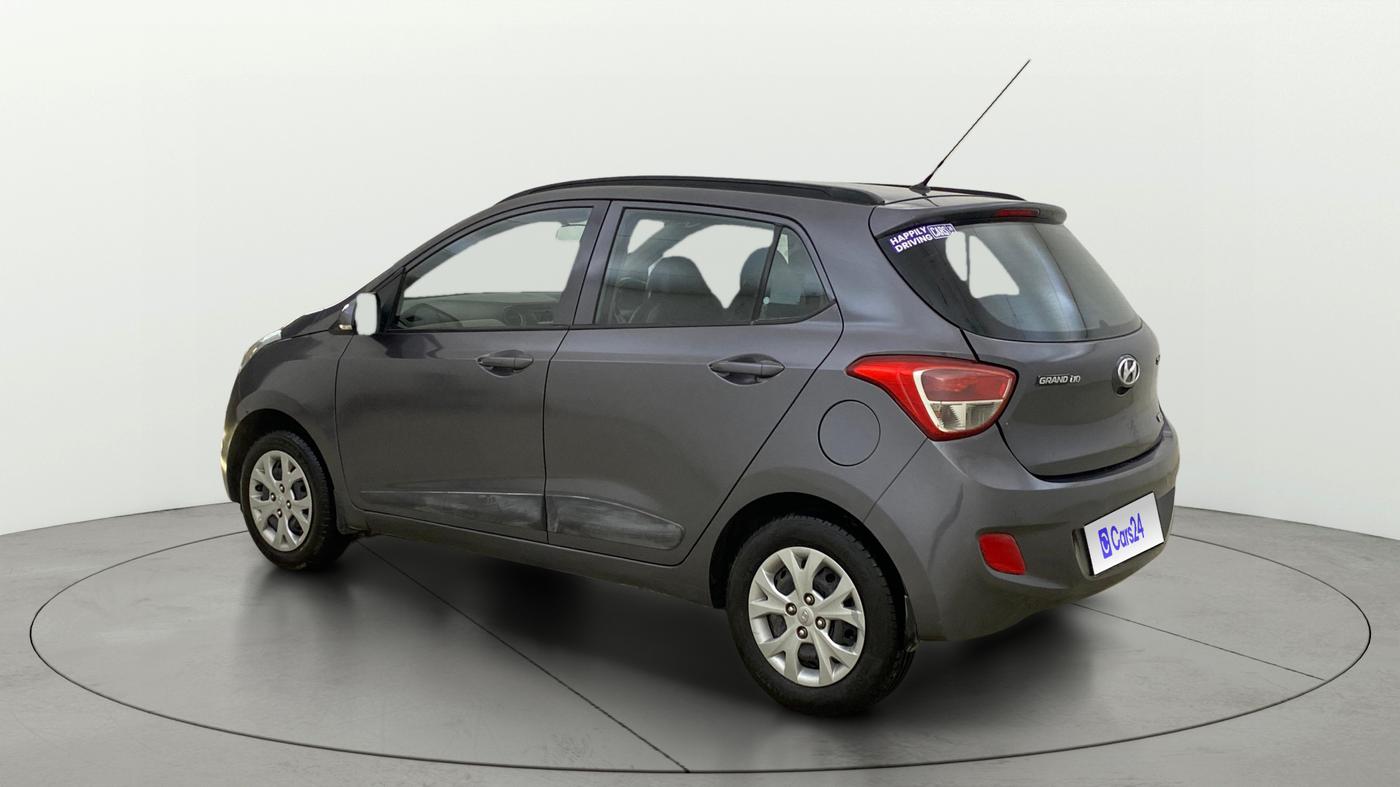 2016 Hyundai Grand i10 SPORTZ 1.2 KAPPA VTVT, Petrol, Manual, 65,102 km, Left Back Diagonal