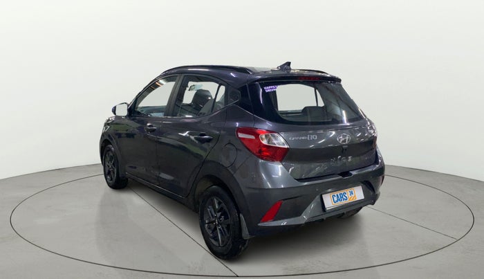 2021 Hyundai GRAND I10 NIOS SPORTZ AMT 1.2 KAPPA VTVT, Petrol, Automatic, 13,232 km, Left Back Diagonal