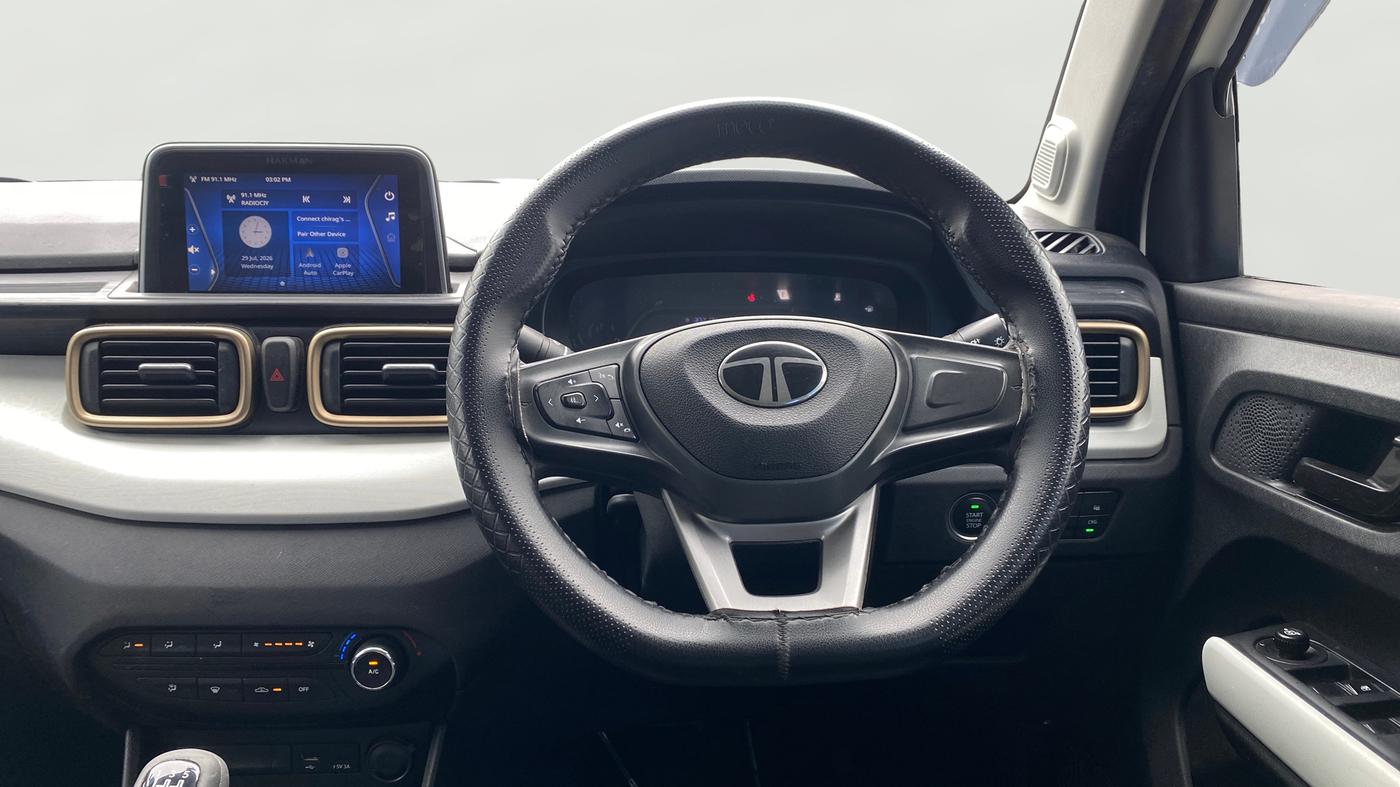 2024 Tata PUNCH ACCOMPLISHED MT CNG, CNG, Manual, 81,291 km, Steering Wheel Close Up