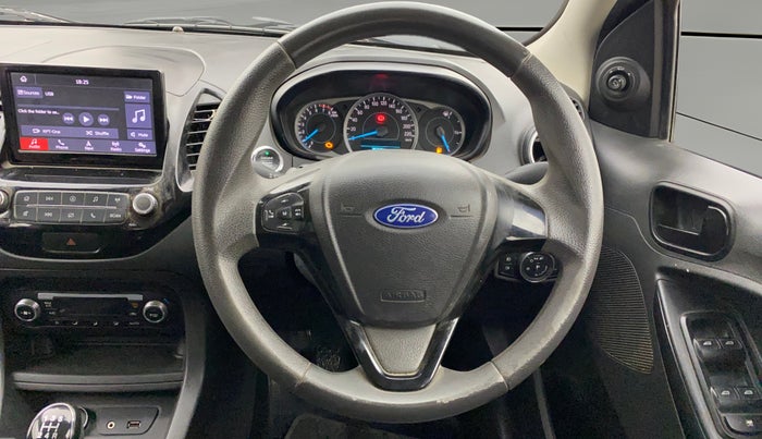 2019 Ford New Figo TITANIUM 1.2 PETROL MT, Petrol, Manual, 75,271 km, Steering Wheel Close Up
