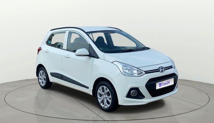 2016 Hyundai Grand i10 SPORTZ 1.2 KAPPA VTVT, Petrol, Manual, 51,857 km, Right Front Diagonal