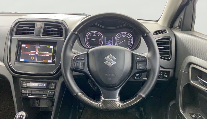 2017 Maruti Vitara Brezza ZDI PLUS, Diesel, Manual, 71,723 km, Steering Wheel Close Up