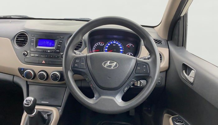2015 Hyundai Xcent S 1.2, Petrol, Manual, 36,893 km, Steering Wheel Close Up