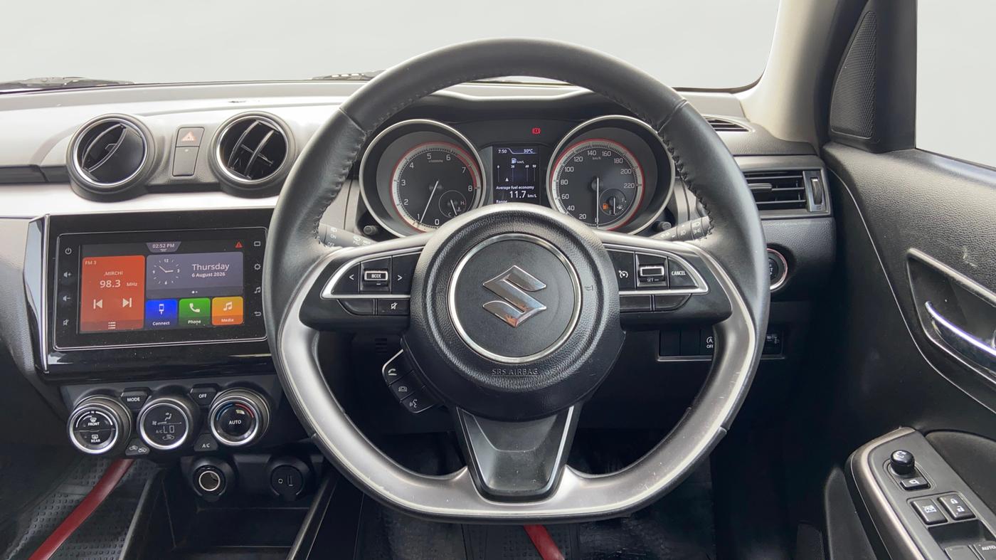 2022 Maruti Swift ZXI PLUS DUAL TONE, Petrol, Manual, 35,482 km, Steering Wheel Close Up