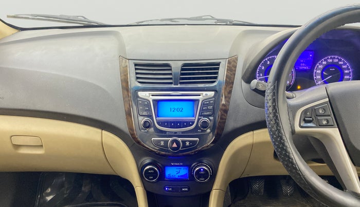 2013 Hyundai Verna FLUIDIC 1.6 VTVT SX, Petrol, Manual, 1,07,943 km, Air Conditioner