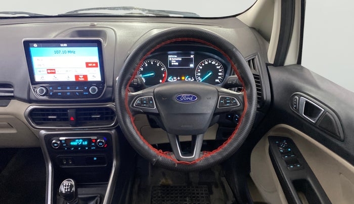 2019 Ford Ecosport TITANIUM + 1.5L PETROL, Petrol, Manual, 53,368 km, Steering Wheel Close Up