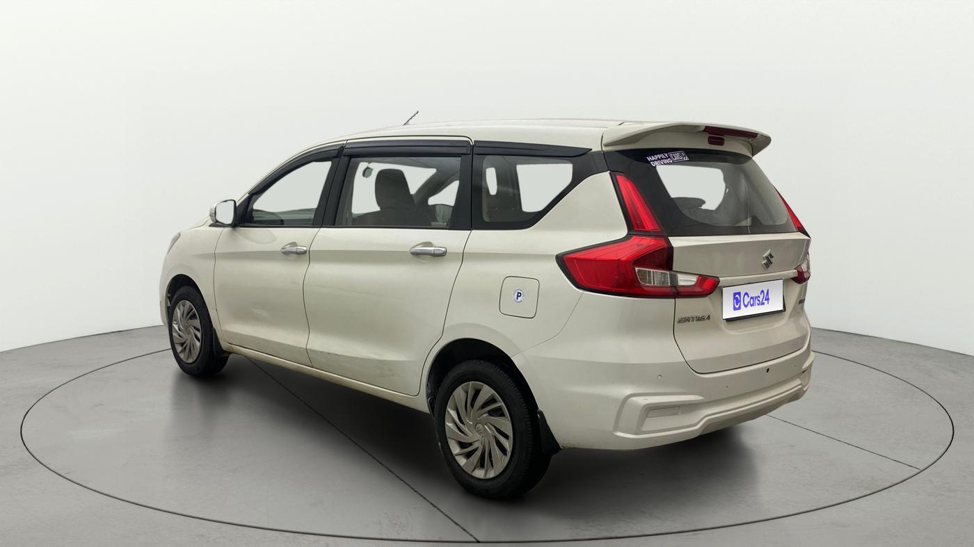 2021 Maruti Ertiga VXI AT SHVS, Petrol, Automatic, 46,410 km, Left Back Diagonal