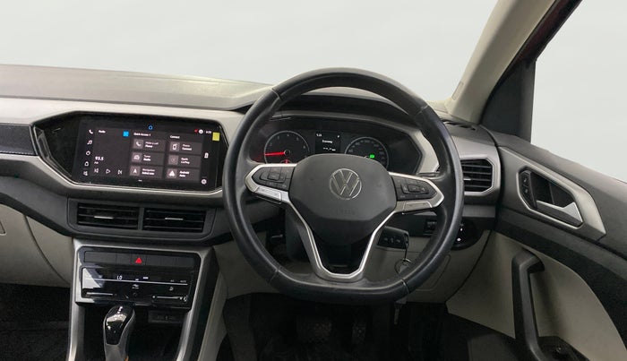 2022 Volkswagen TAIGUN HIGHLINE 1.0 TSI AT, Petrol, Automatic, 27,976 km, Steering Wheel Close Up