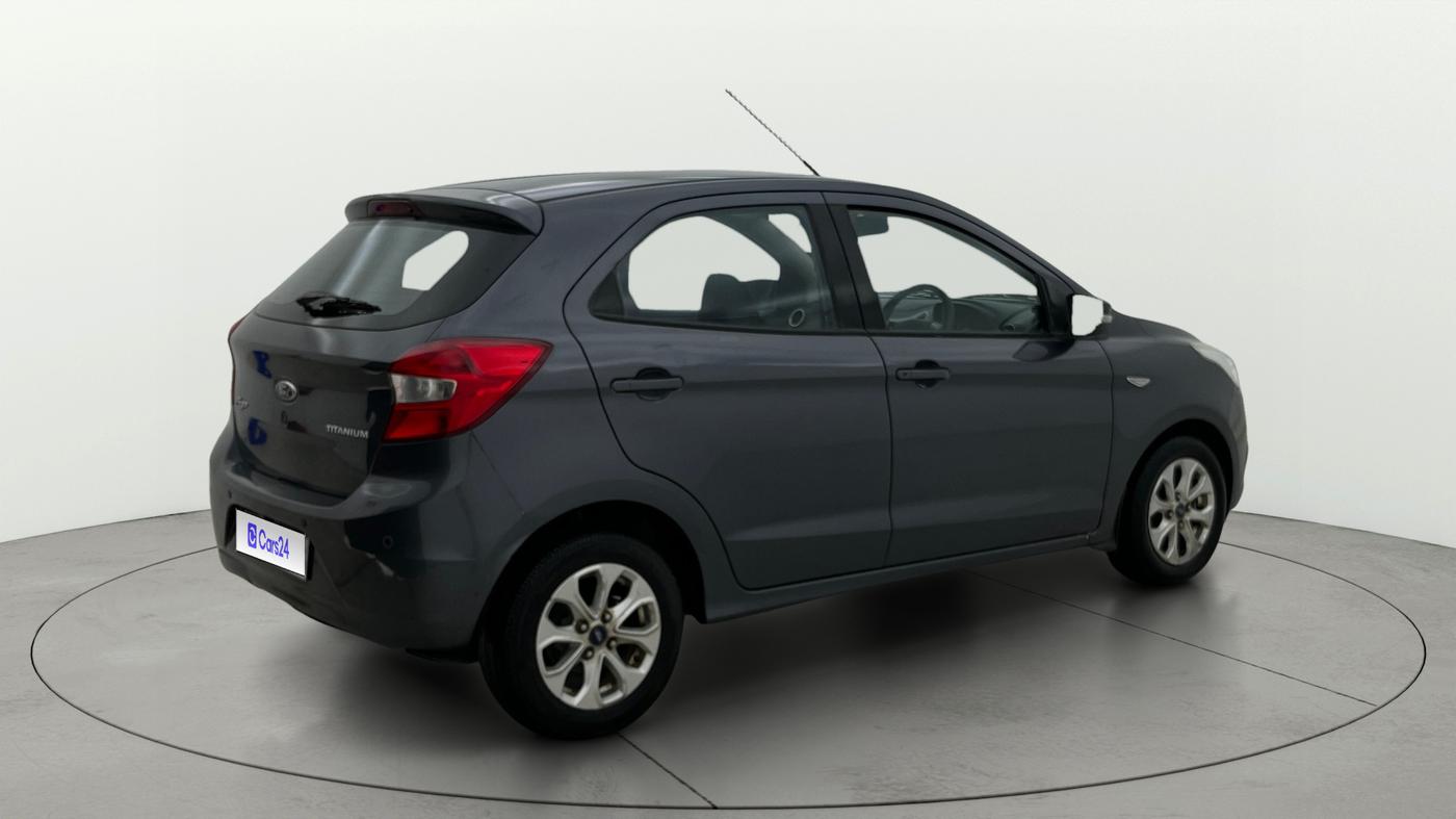 2016 Ford New Figo TITANIUM 1.2 PETROL MT, Petrol, Manual, 27,204 km, Right Back Diagonal