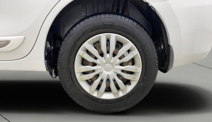 2017 Maruti Dzire VXI, Petrol, Manual, 78,403 km, Left Rear Wheel