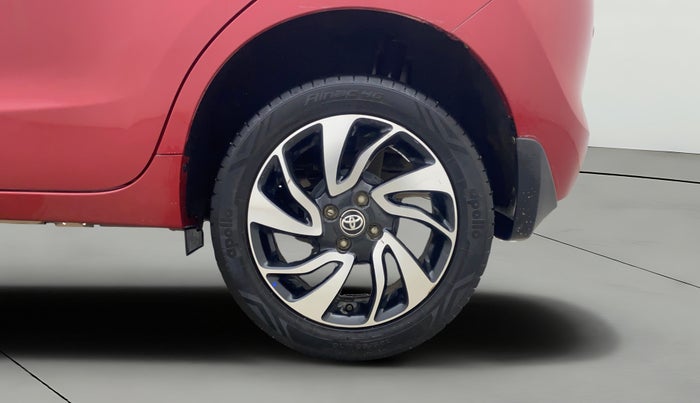 2021 Toyota Glanza G, Petrol, Manual, 24,718 km, Left Rear Wheel