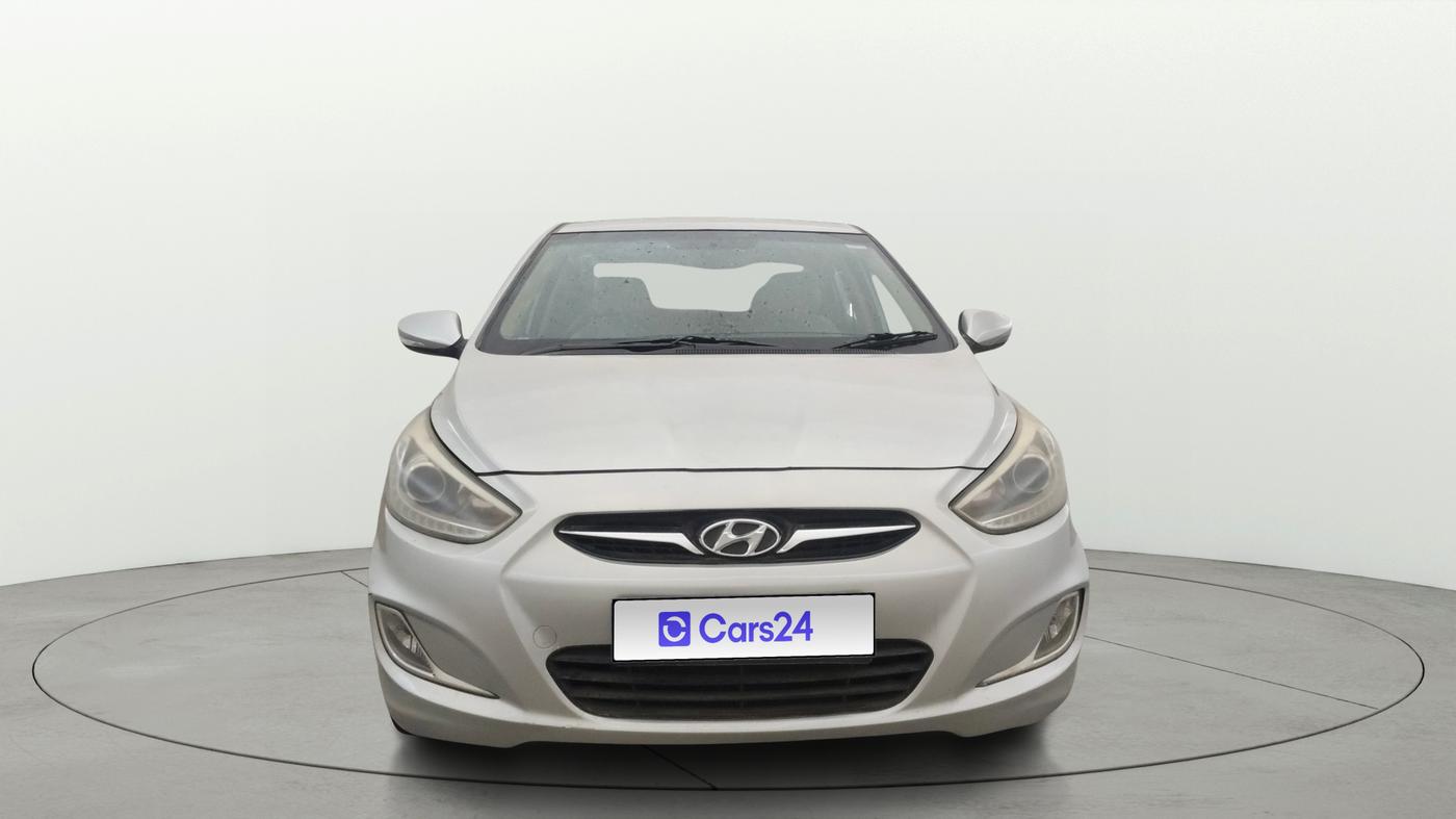 2013 Hyundai Verna FLUIDIC 1.6 VTVT SX OPT AT, Petrol, Automatic, 80,095 km, Front