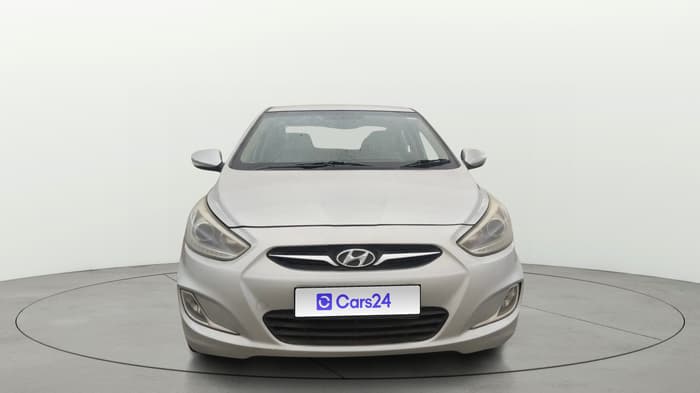 2013 Hyundai Verna FLUIDIC 1.6 VTVT SX OPT AT, Petrol, Automatic, 80,095 km, Front